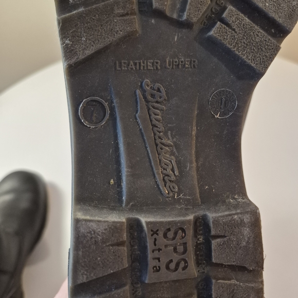 Blundstone Originals Rigger Boots Size 7AU 10US Women's Black Leather - Picture 9 of 13